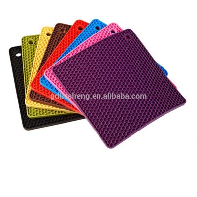 Custom Design non slip silicone rubber pad,silicone hot pad,silicone rubber anti-slip pad